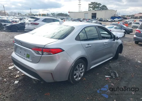 2021 Toyota Corolla Le from USA, damaged, VIN JTDEPMAE7MJ151128